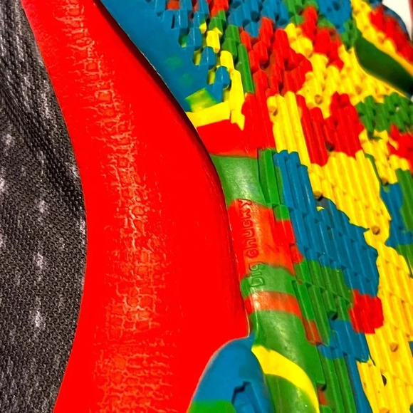 Nike KD8 GS Money Ball Multi color Basketballs Tennis shoes size 6.5Y red/blue - Picture 9 of 17